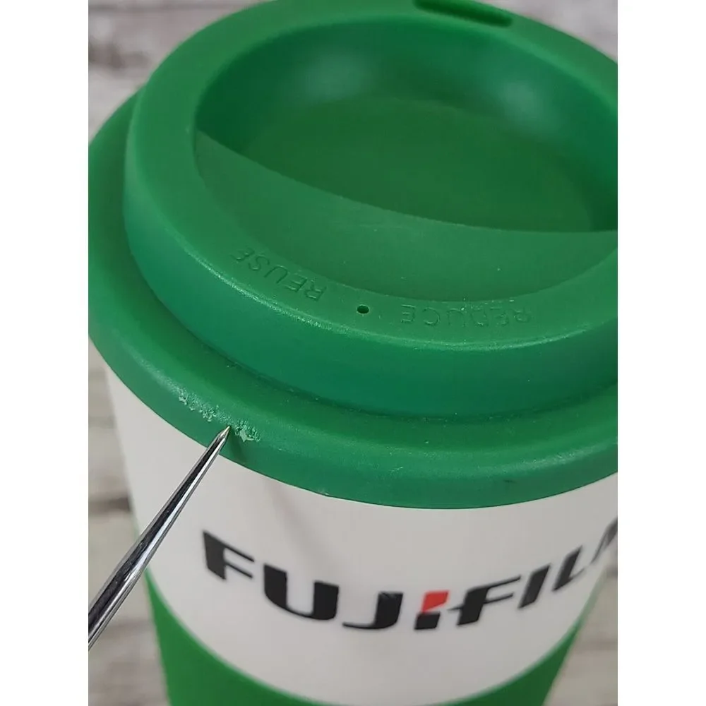 Fujifilm Plastic Tumbler Screw On‎ Lid Rare